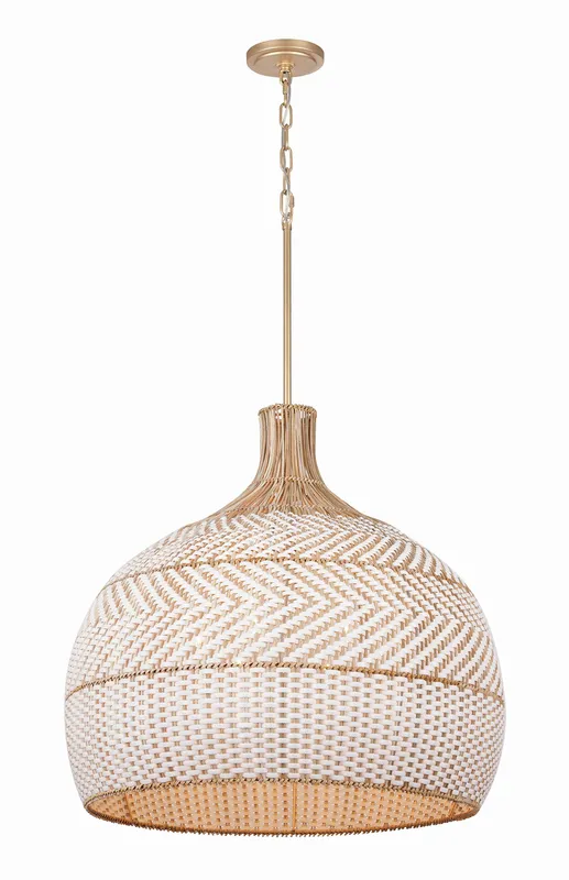 Zanzibar 26'' Pendant — Crystorama Lighting LED Pendant Lights  