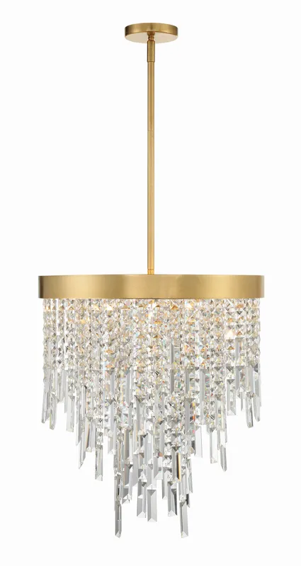 Winfield 20'' Chandelier — Crystorama Lighting LED Pendant Lights  