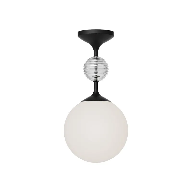 Celia 8-in Semi-Flush Mount — Kuzco Lighting LED Post Top Lights 60.0W 