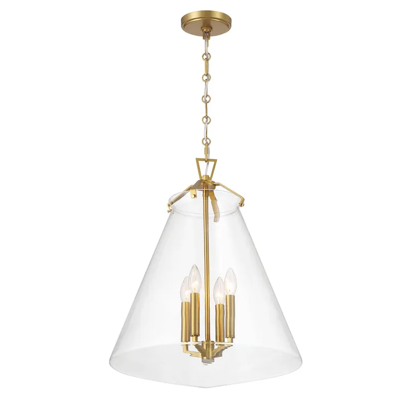 Voss 18'' Pendant — Crystorama Lighting LED Pendant Lights  