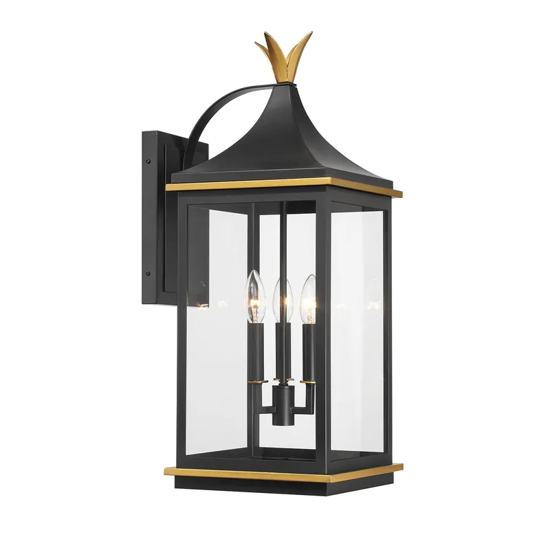 Simpson 10'' Outdoor Sconce — Crystorama Lighting LED Bollards & Pathway Lights  