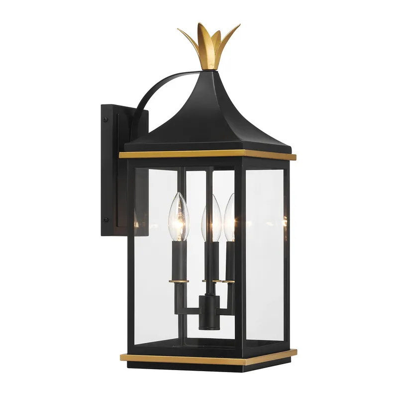 Simpson 8'' Outdoor Sconce — Crystorama Lighting LED Bollards & Pathway Lights  