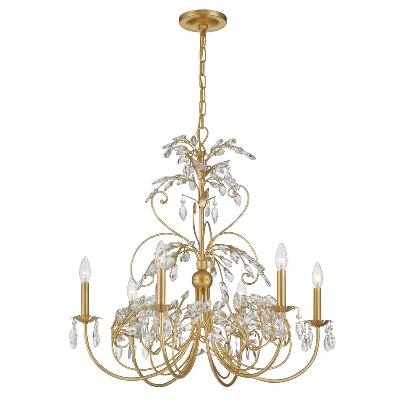 Sadie 29'' Chandelier — Crystorama Lighting LED Pendant Lights  