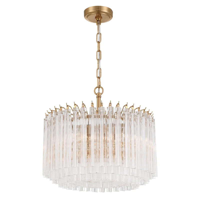 Lofton 18'' Chandelier — Crystorama Lighting LED Pendant Lights  
