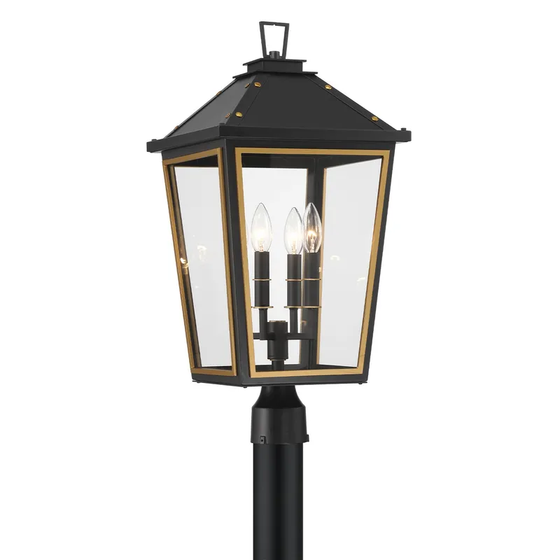 Hawkins 12'' Outdoor Post — Crystorama Lighting LED Bollards & Pathway Lights  