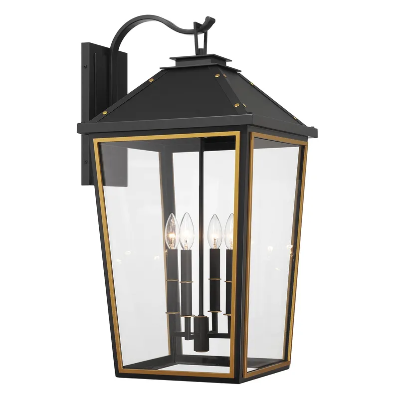 Hawkins 15'' Outdoor Sconce — Crystorama Lighting LED Bollards & Pathway Lights  