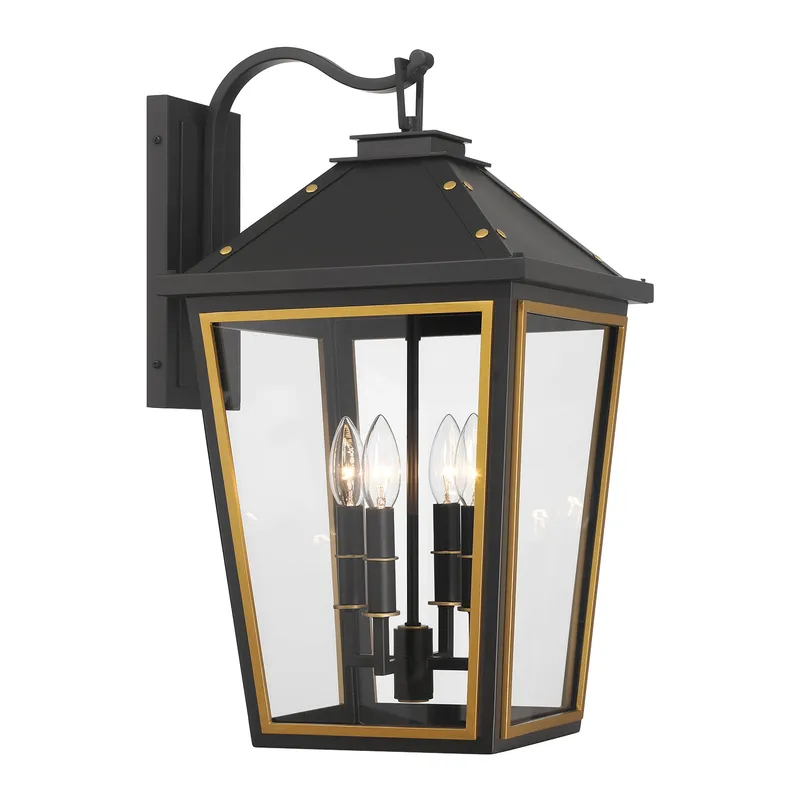 Hawkins 12'' Outdoor Sconce — Crystorama Lighting LED Bollards & Pathway Lights  