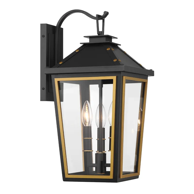 Hawkins 9.5'' Outdoor Sconce — Crystorama Lighting LED Bollards & Pathway Lights  