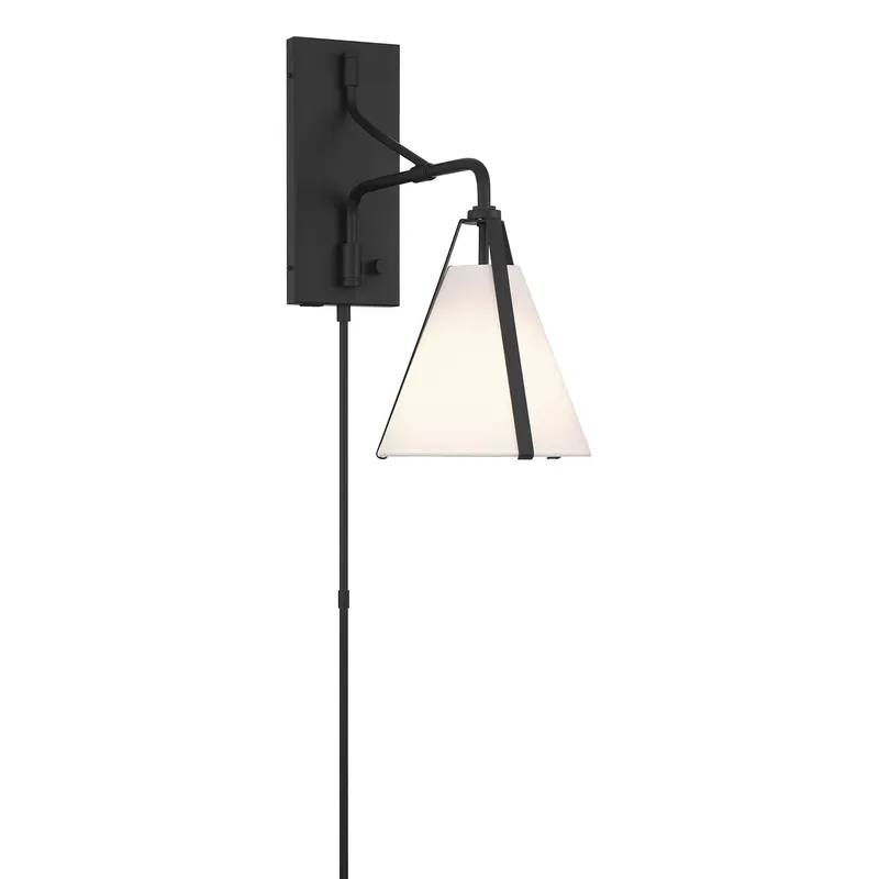 Fulton 8'' Task Sconce — Crystorama Lighting LED Wall Lights  