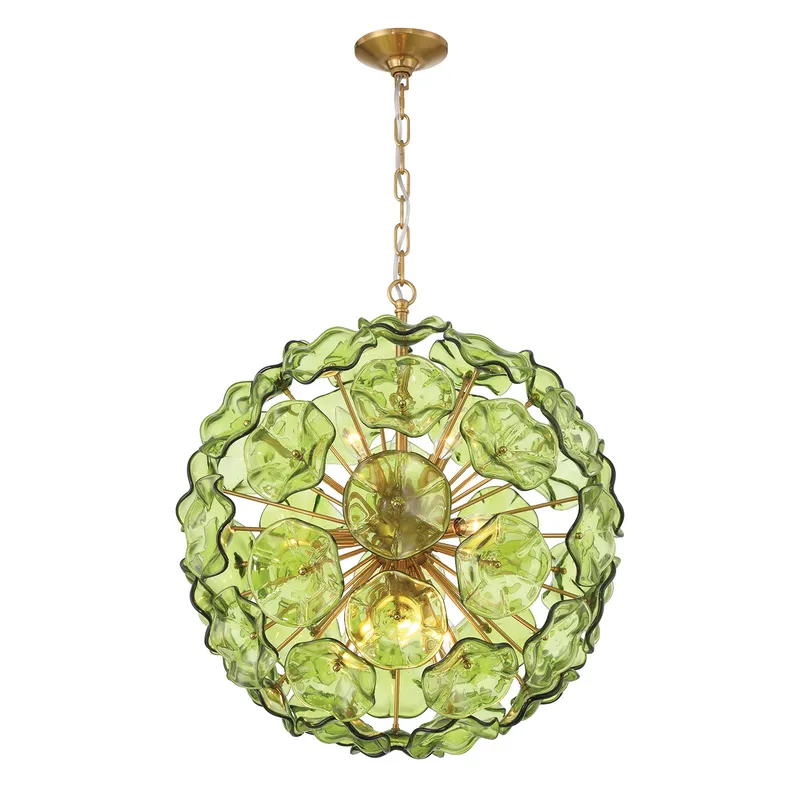Esme 22.5'' Chandelier — Crystorama Lighting LED Pendant Lights  