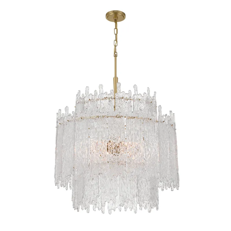 Ackerly 23.5'' Chandelier — Crystorama Lighting LED Pendant Lights  