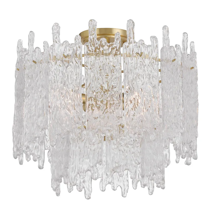 Ackerly 16'' Semi Flush Mount — Crystorama Lighting LED Ceiling Lights  