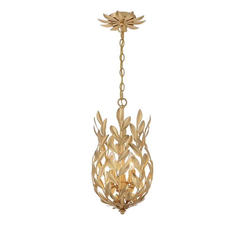 Broche 9.5'' Pendant — Crystorama Lighting LED Pendant Lights  