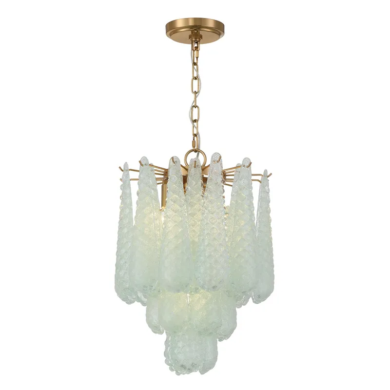 Ollie 14.25'' Chandelier — Crystorama Lighting LED Pendant Lights  