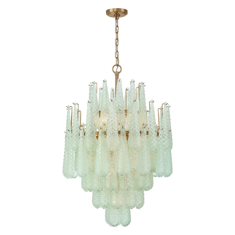 Ollie 26.25'' Chandelier — Crystorama Lighting LED Pendant Lights  