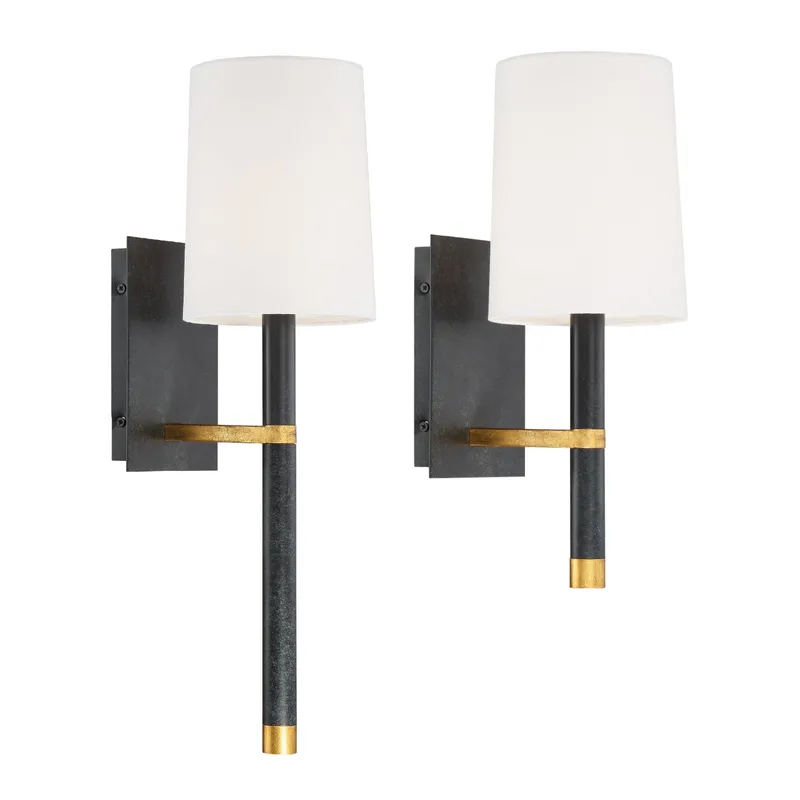 Weston 5.5'' Sconce — Crystorama Lighting LED Wall Lights  
