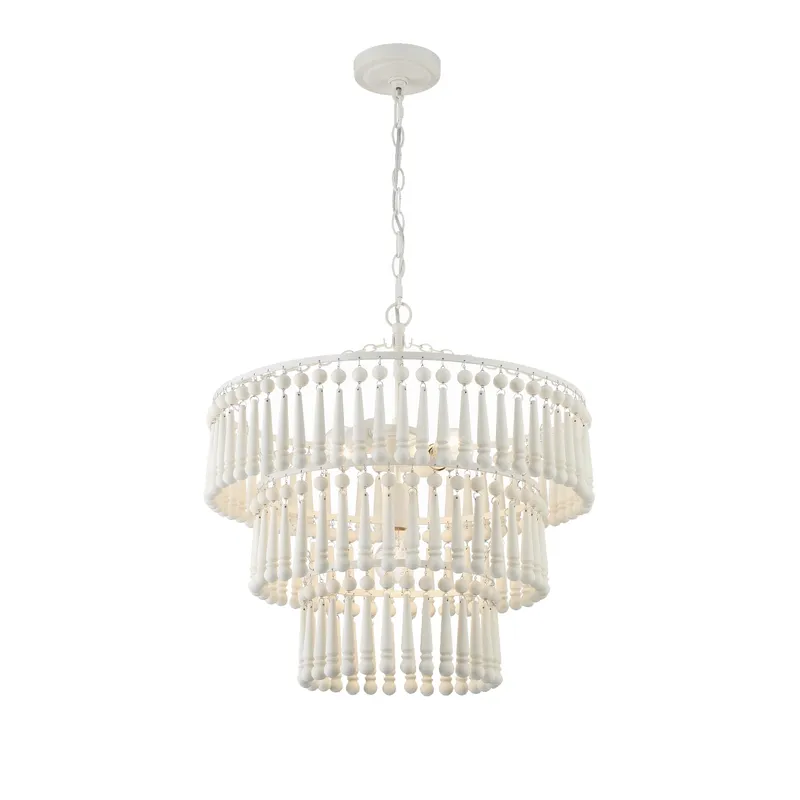Tiana 20.5'' Chandelier — Crystorama Lighting LED Pendant Lights  