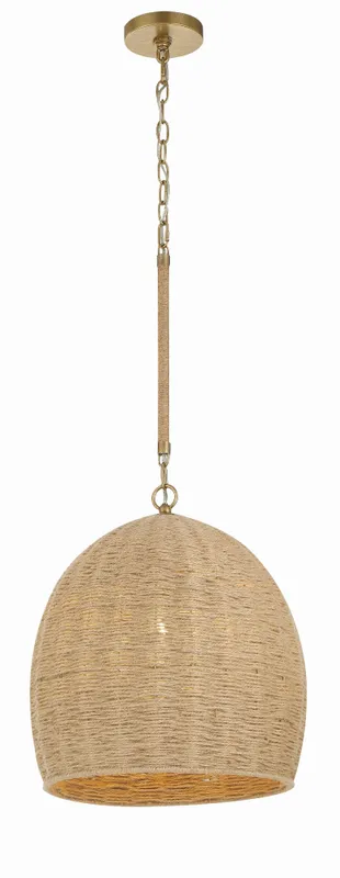 Jace 15'' Pendant — Crystorama Lighting LED Pendant Lights  