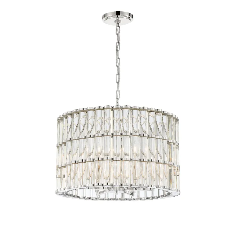 Elliot 22.5'' Chandelier — Crystorama Lighting LED Pendant Lights  