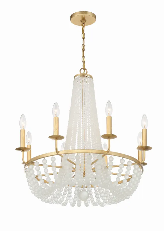 Bella 26'' Chandelier — Crystorama Lighting LED Pendant Lights  