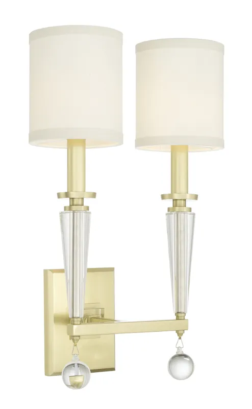 Paxton 11.5'' Sconce — Crystorama Lighting LED Wall Lights  