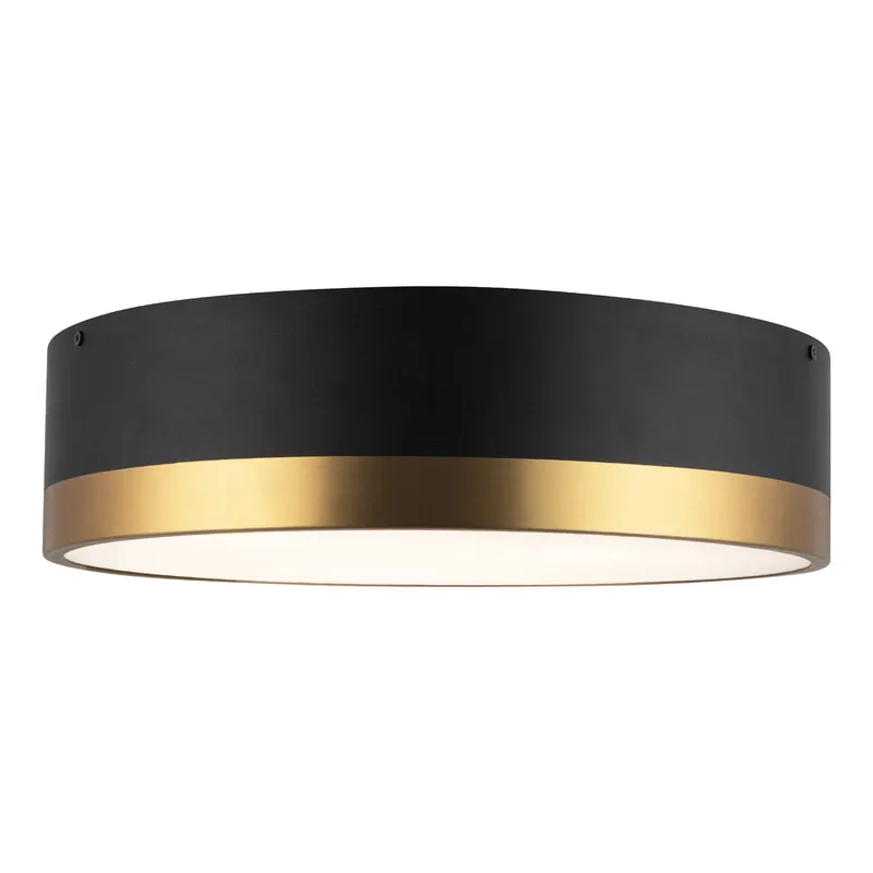 Brisbane 16-in Flush Mount — Kuzco Lighting LED Post Top Lights 60.0W 