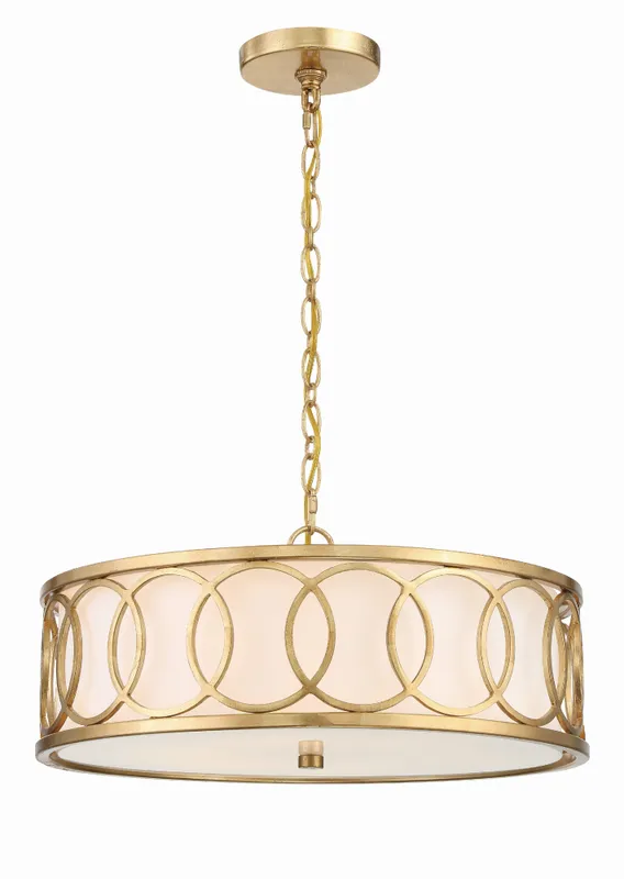 Graham 18'' Chandelier — Crystorama Lighting LED Pendant Lights  