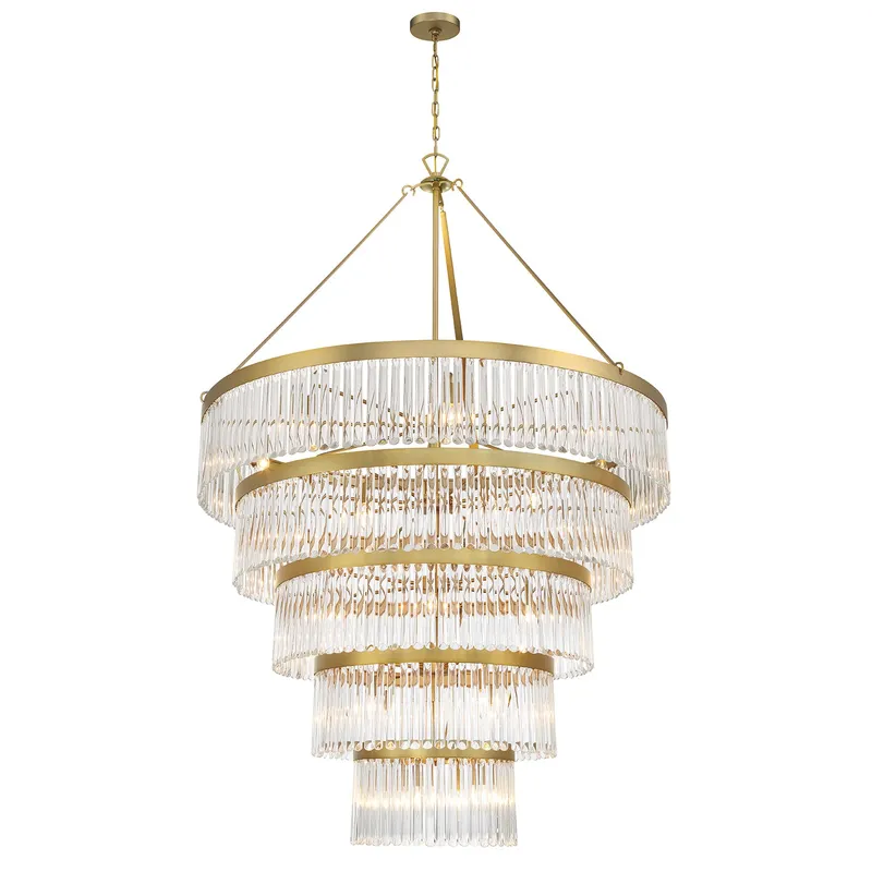 Emory 48'' Chandelier — Crystorama Lighting LED Pendant Lights  