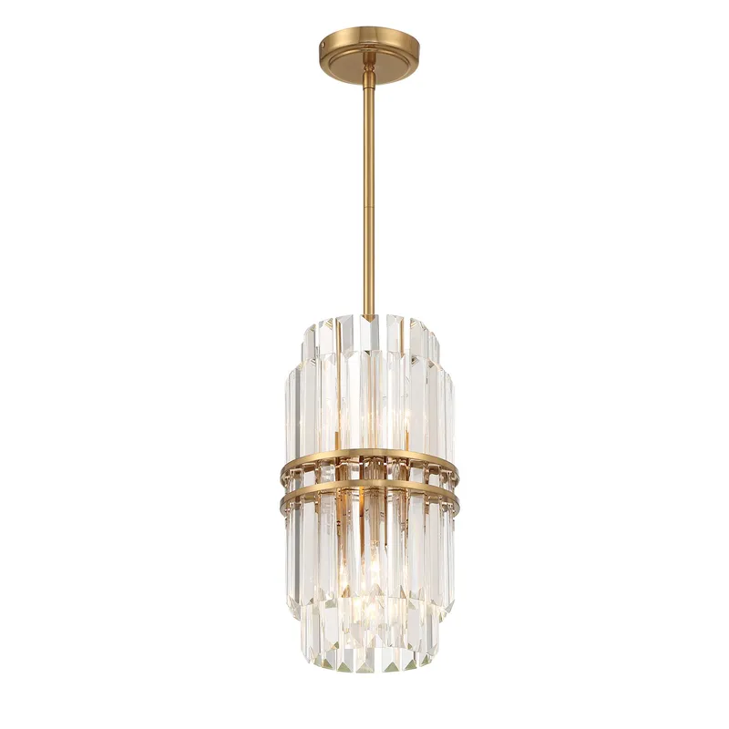 Hayes 8'' Chandelier — Crystorama Lighting LED Pendant Lights  