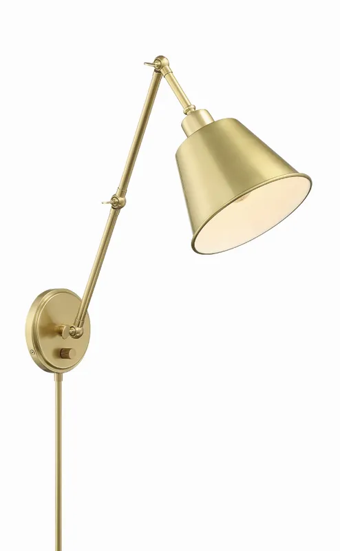 Mitchell 7.25'' Task Sconce — Crystorama Lighting LED Wall Lights  