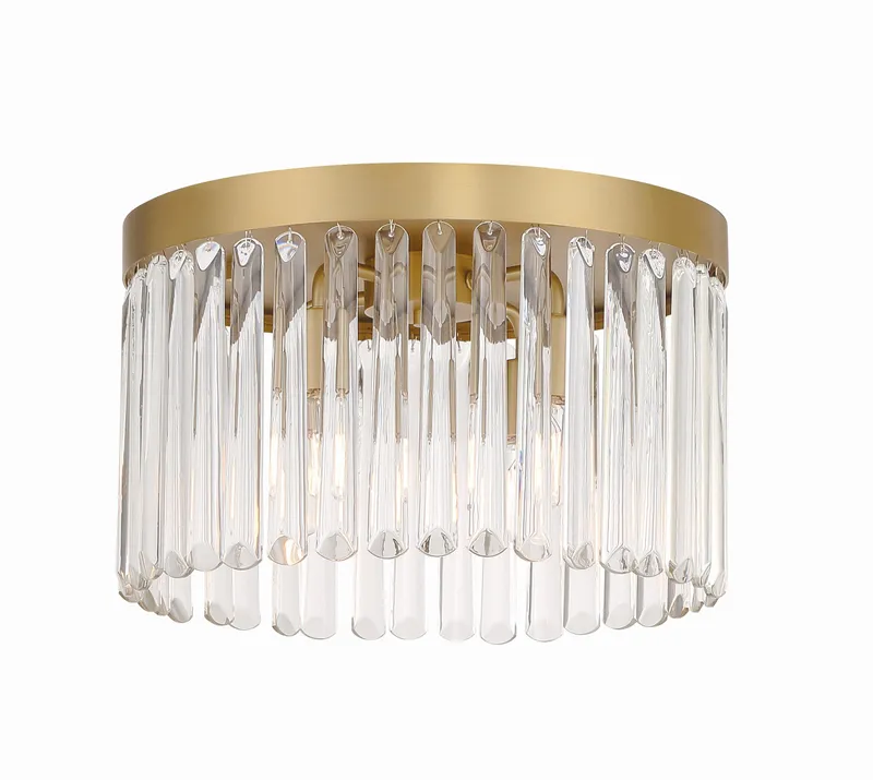 Emory 15'' Flush Mount — Crystorama Lighting LED Ceiling Lights  