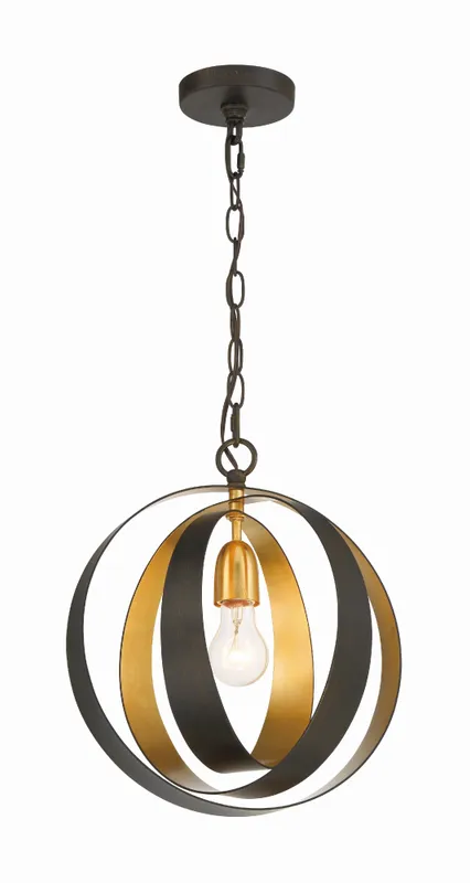 Luna 12'' Chandelier — Crystorama Lighting LED Pendant Lights  