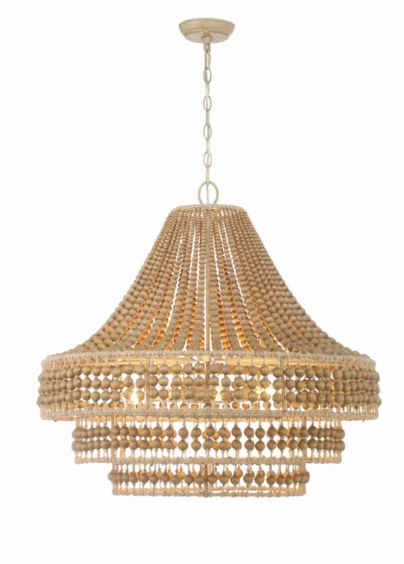 Silas 30'' Chandelier — Crystorama Lighting LED Pendant Lights  