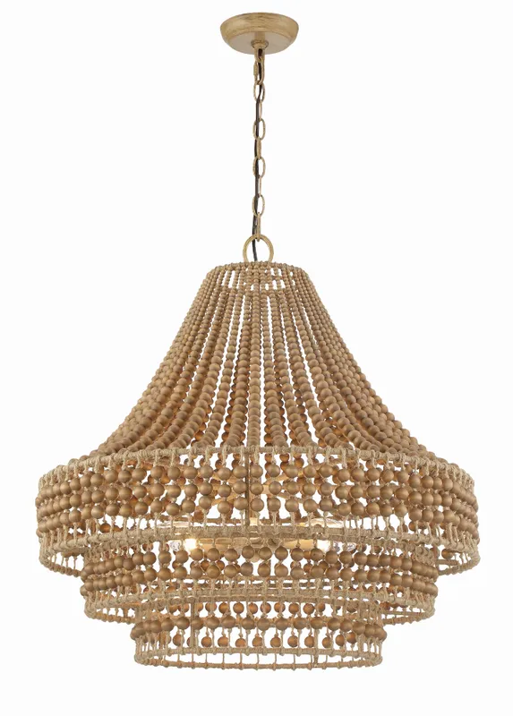 Silas 26.75'' Chandelier — Crystorama Lighting LED Pendant Lights  