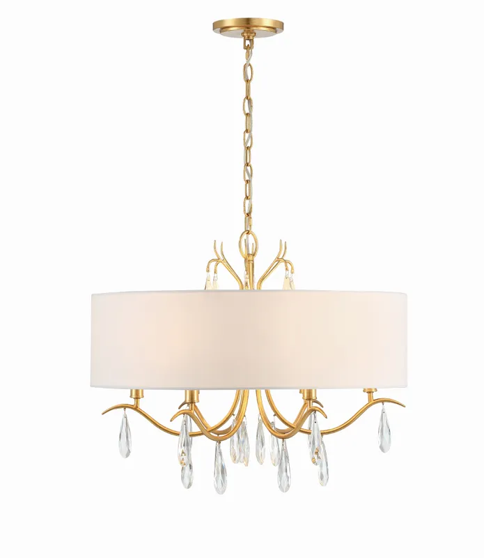Rollins 24'' Chandelier — Crystorama Lighting LED Pendant Lights  
