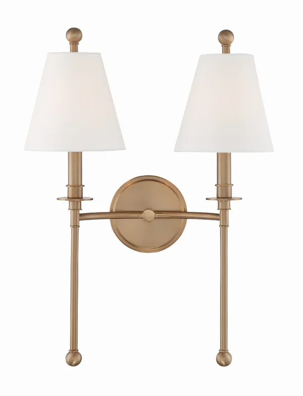 Riverdale 15'' Sconce — Crystorama Lighting LED Wall Lights  
