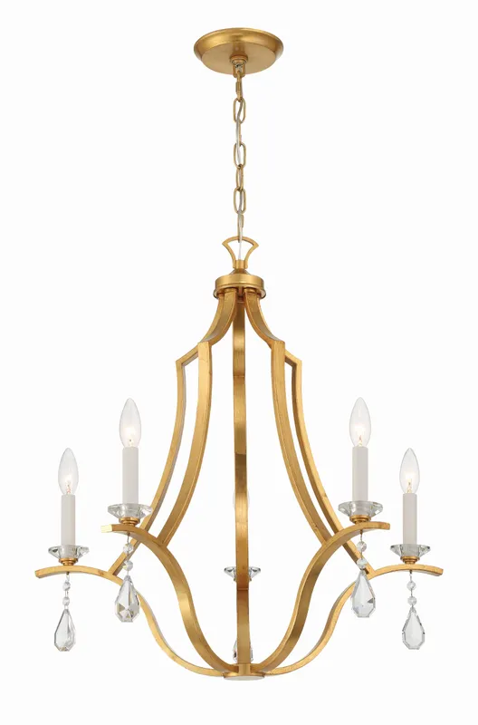 Perry 25.5'' Chandelier — Crystorama Lighting LED Pendant Lights  