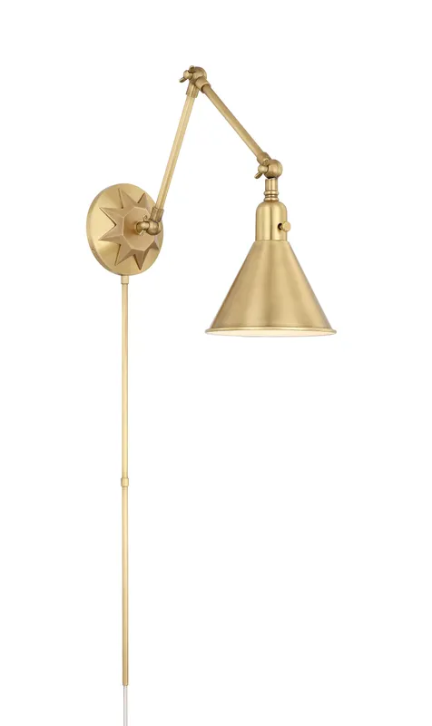 Morgan 7'' Task Sconce — Crystorama Lighting LED Wall Lights  