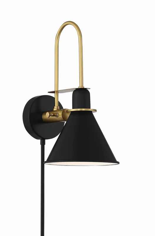 Medford 7'' Task Sconce — Crystorama Lighting LED Wall Lights  