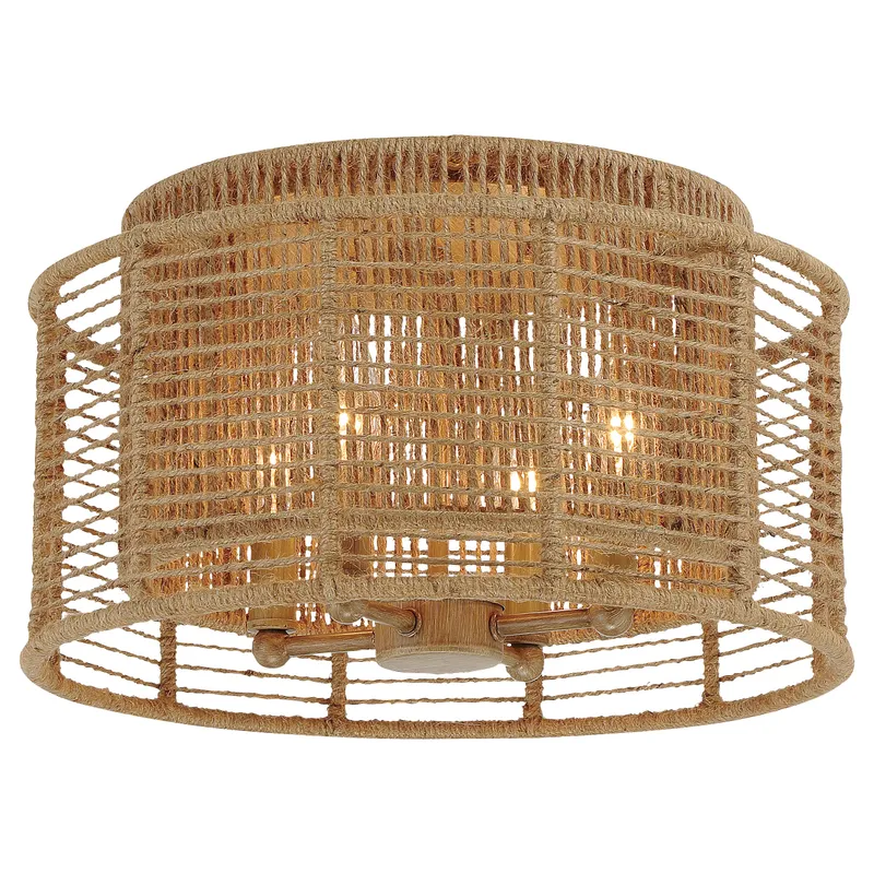 Jayna 15'' Flush Mount — Crystorama Lighting LED Ceiling Lights  