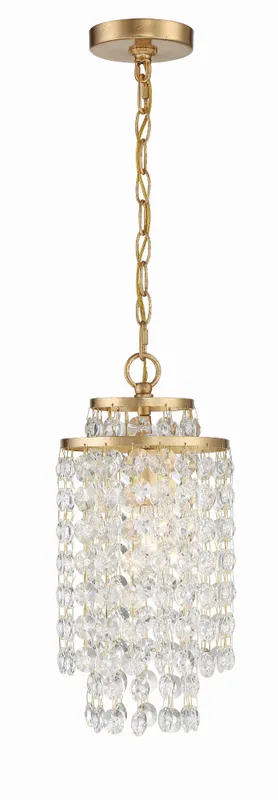 Gabrielle 7'' Chandelier — Crystorama Lighting LED Pendant Lights  