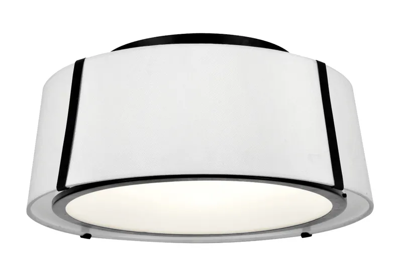Fulton 18'' Semi Flush Mount — Crystorama Lighting LED Ceiling Lights  