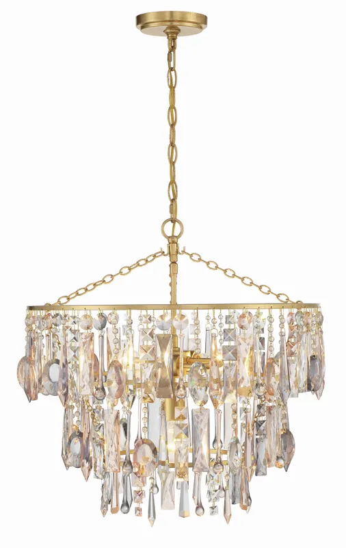 Elsa 20'' Chandelier — Crystorama Lighting LED Pendant Lights  