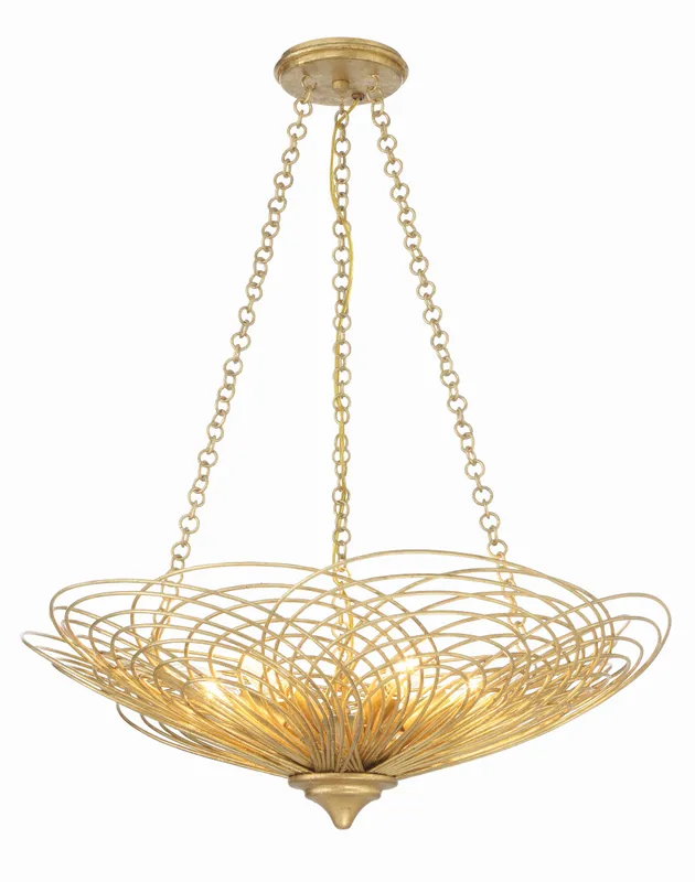 Doral 24'' Chandelier — Crystorama Lighting LED Pendant Lights  