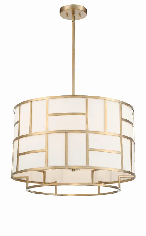 Danielson 24.75'' Chandelier — Crystorama Lighting LED Pendant Lights  