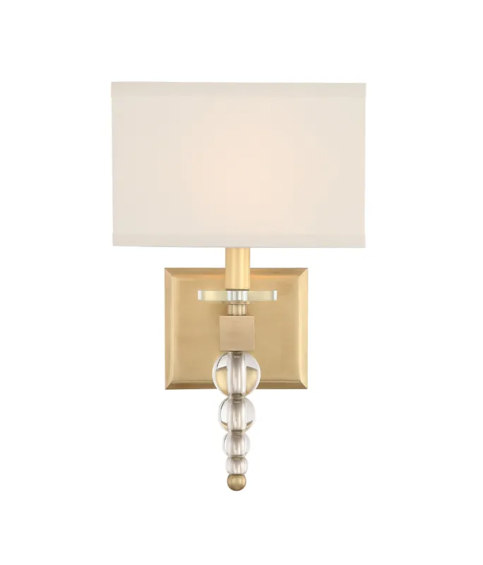 Clover 9.5'' Sconce — Crystorama Lighting LED Wall Lights  