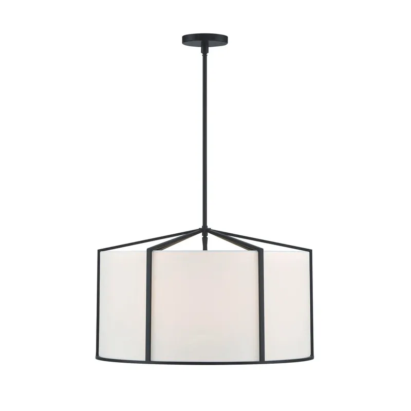 Carlyn 24'' Chandelier — Crystorama Lighting LED Pendant Lights  