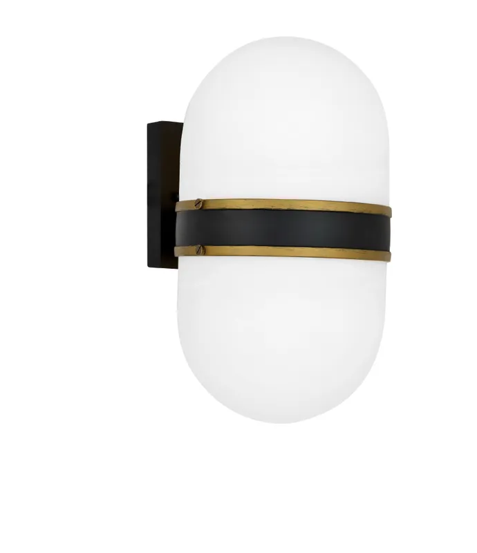 Capsule 8'' Outdoor Sconce — Crystorama Lighting LED Bollards & Pathway Lights  