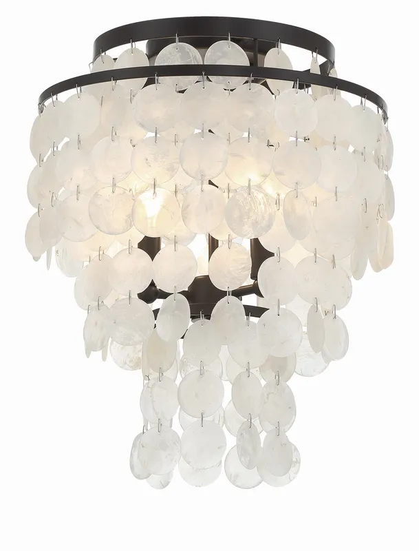 Brielle 13'' Flush Mount — Crystorama Lighting LED Ceiling Lights  