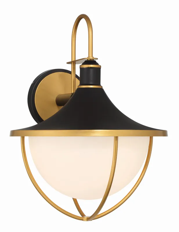 Atlas 16.5'' Outdoor Sconce — Crystorama Lighting LED Bollards & Pathway Lights  